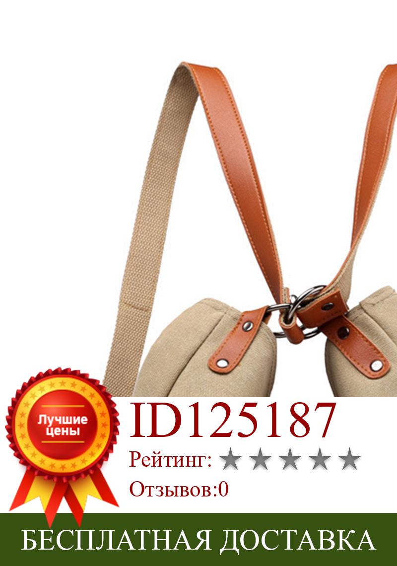 Изображение товара: Canvas Women Shoulder Bags Multifunctional Large Capacity Women Student Shoulder Cross-body Bag For Students School Travel Bags