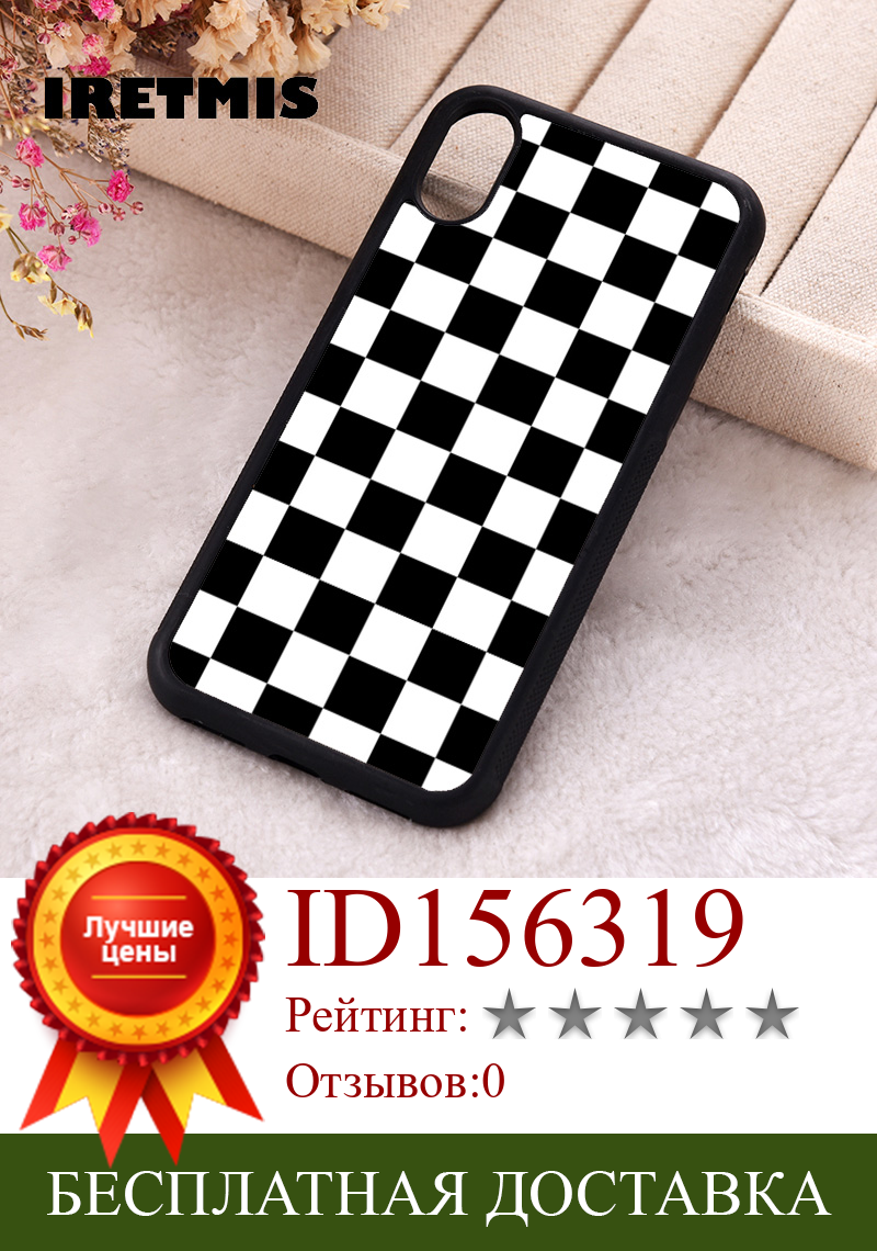 Изображение товара: Чехол для телефона Iretmis 5 5S SE 2020, чехлы для iphone 6, 6S, 7, 8 Plus, X, Xs, Max, XR, 11, 12, 13, Mini Pro, мягкий силиконовый, чёрный