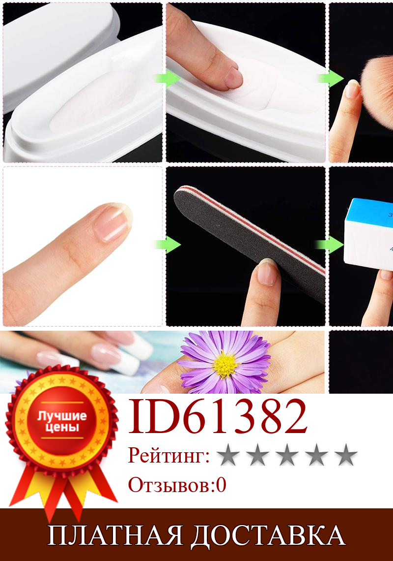 Изображение товара: Женская щетка для полировки ногтей, набор для полировки ногтей, 6 шт./набор, Женская пилка для ногтей «сделай сам», щетка для полировки, буфера, маникюрный набор инструментов