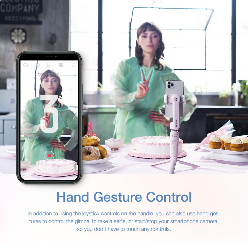 Изображение товара: Официальная селфи-палка ZHIYUN SMOOTH XS Gimbal Palo для смартфонов Xiaomi Redmi Huawei iPhone Samsung Ручной Стабилизатор