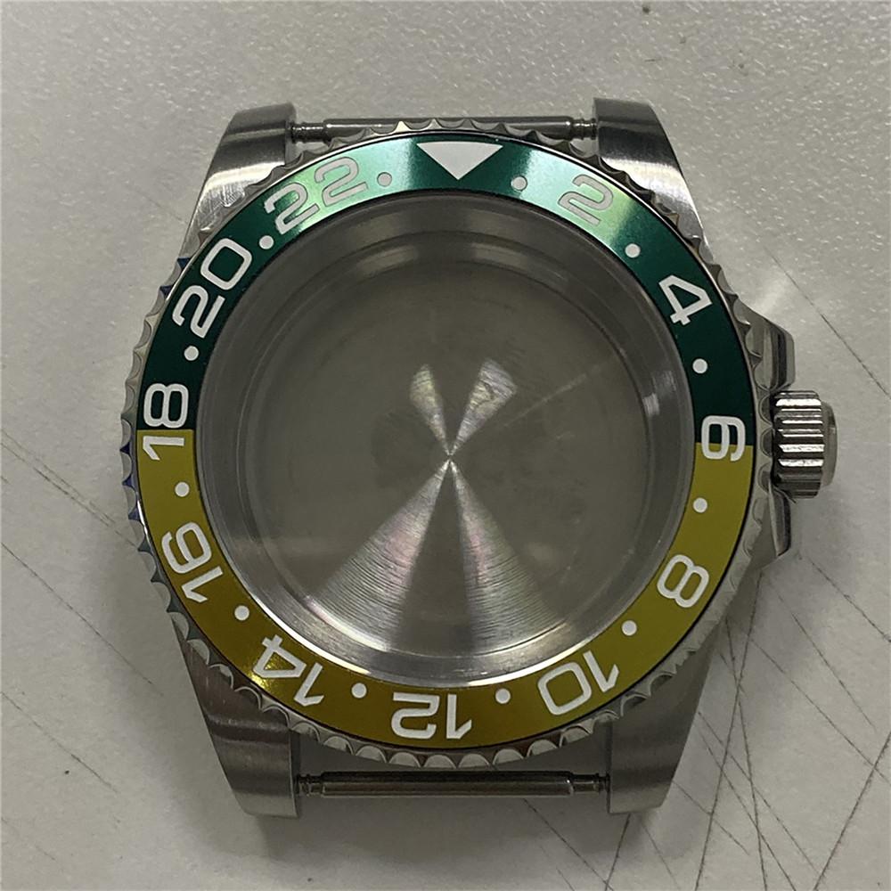 Изображение товара: 40 мм чехол для часов из нержавеющей стали с сапфировым стеклом для японских часов NH35/NH36