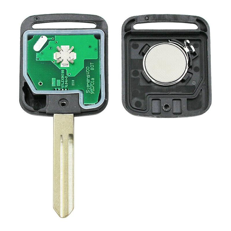 Изображение товара: 2 кнопки 43 Гц ID46 PCF7946 чип дистанционного ключа автомобиля для Nissan Elgrand X-TRAIL Qashqai Navara Micra Note NV200 Автомобильный ключ