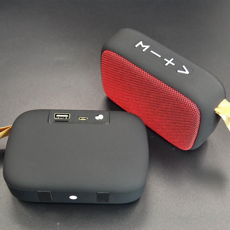 Изображение товара: Портативный Bluetooth мини-динамик с FM-радио, Bluetooth-динамик, беспроводные колонки, уличный динамик с поддержкой TF-карты
