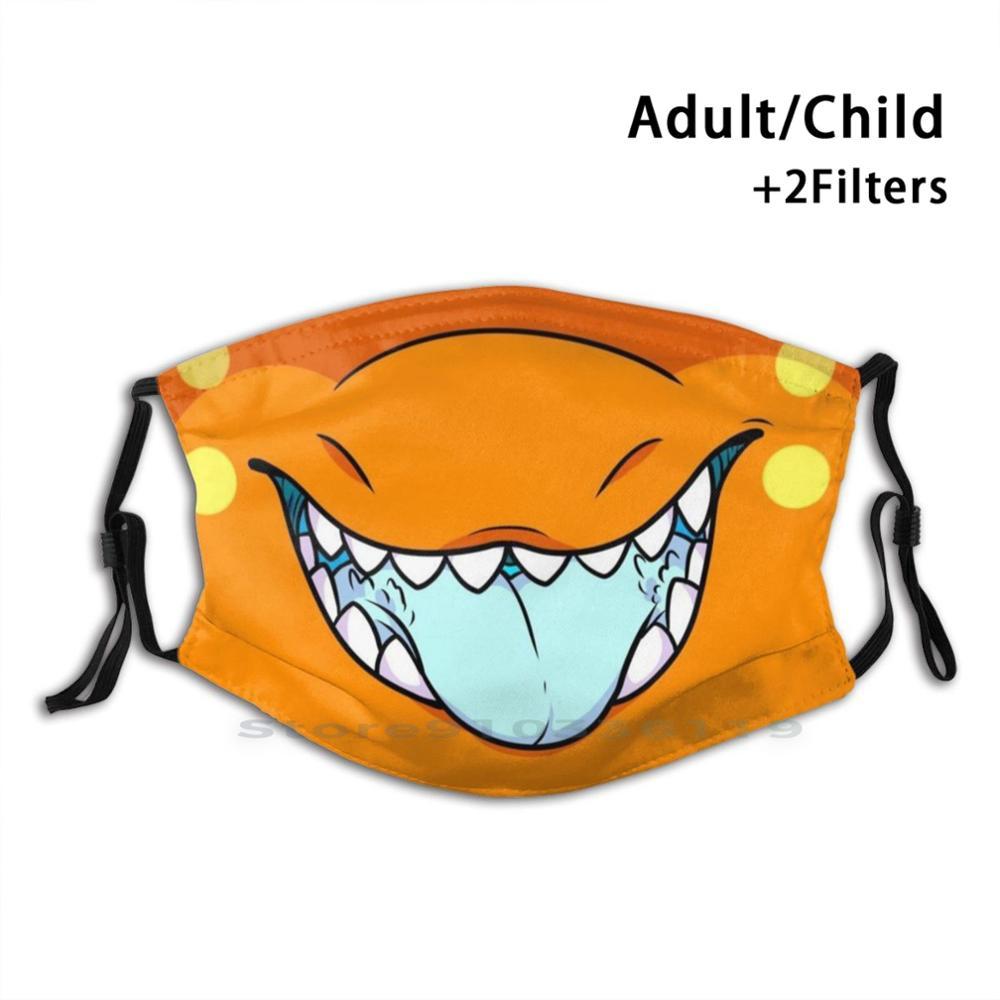 Изображение товара: Спенсер рот дизайн Пылезащитный фильтр смываемая маска для лица детей
