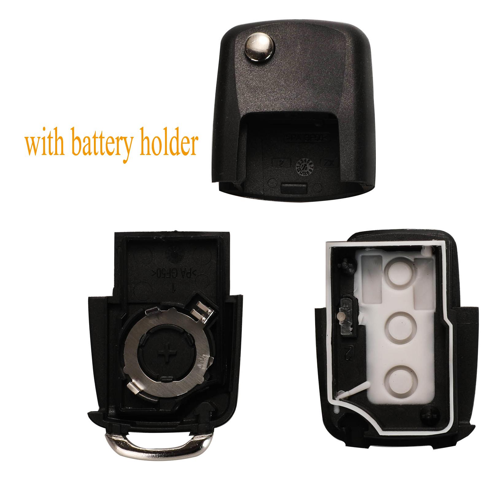 Изображение товара: Kutery 10 шт. 3 кнопки сменный дистанционный Автомобильный ключ оболочка чехол Брелок для Vw Jetta Golf Passat B5 B6 Beetle Polo Bora Caddy MK5
