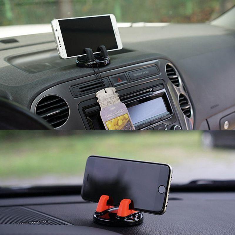 Изображение товара: Автомобильный держатель для телефона, поворотная опора, нескользящий Мобильный держатель с поворотом на 360 градусов, универсальные автомобильные аксессуары для навигации и приборной панели с GPS