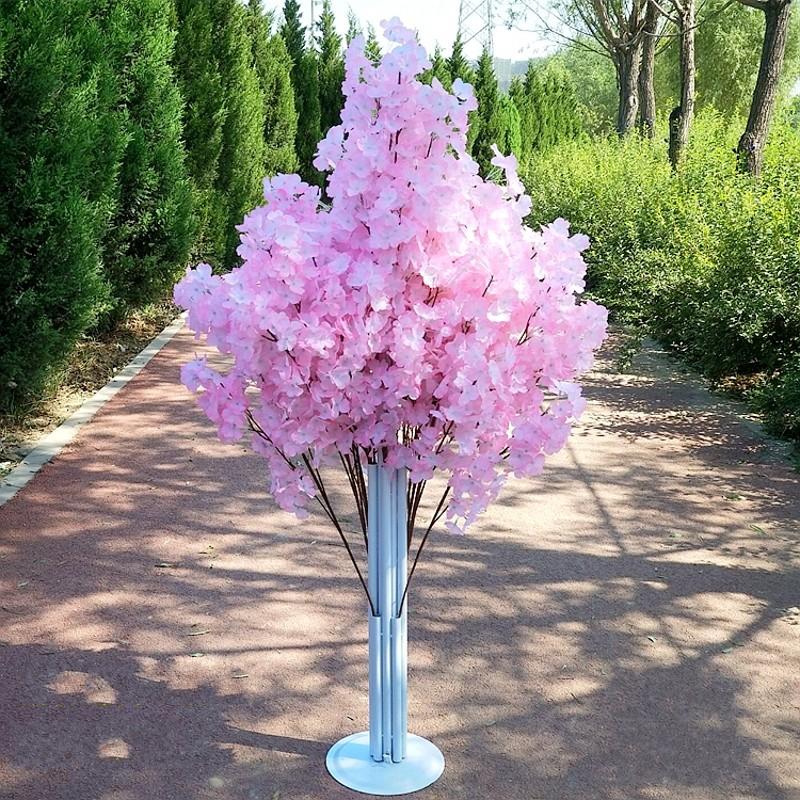 Изображение товара: New wedding props Cherry Blossoms Tree Road Leads Wedding Runner Aisle Column Shopping Malls Opened Door Decoration Stands