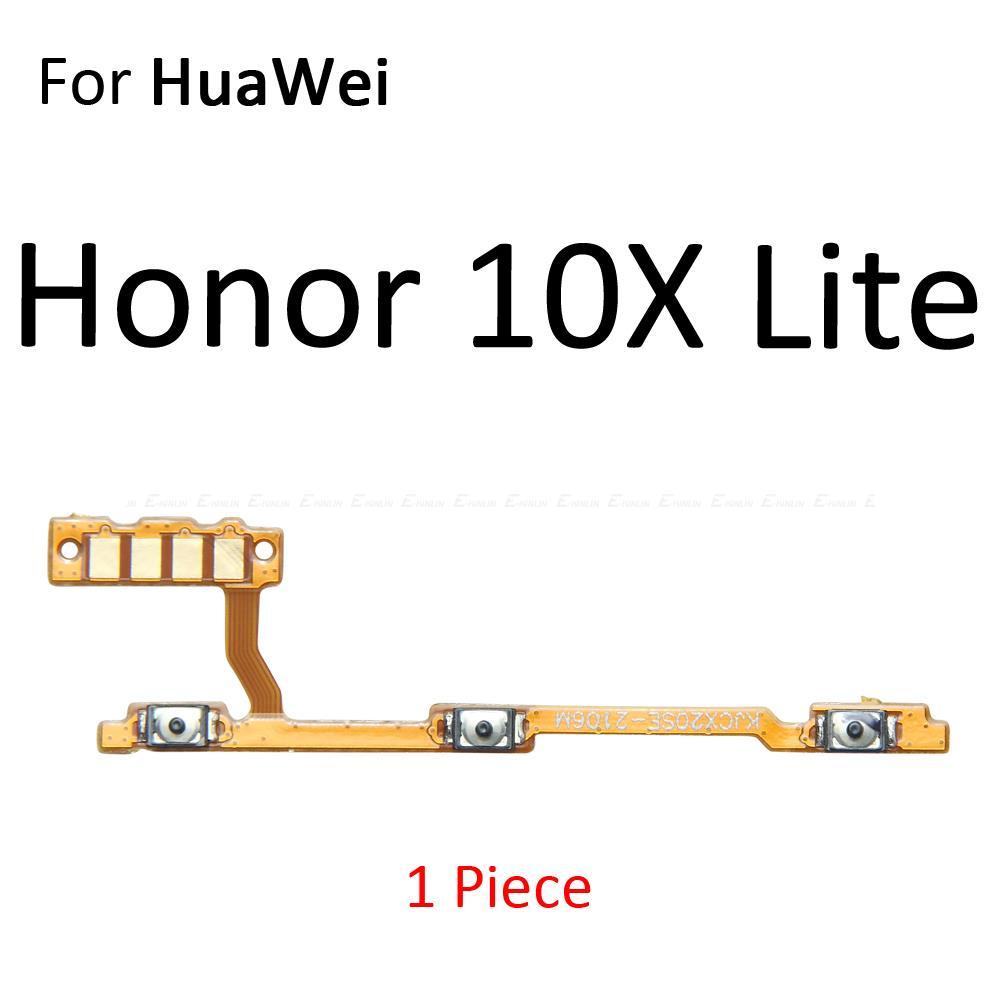 Изображение товара: Кнопка включения питания кнопка выключения гибкий кабель лента для HuaWei Honor 9S 9A 9C 8S 10X 9X Pro Lite Премиум бесшумный громкий ключ
