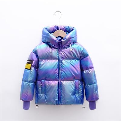 Изображение товара: Зимняя Детская куртка-пуховик 2020, модное яркое плотное пальто с капюшоном для мальчиков 3, 4, 5, 6, 7 лет, теплая куртка высокого качества для маленьких девочек