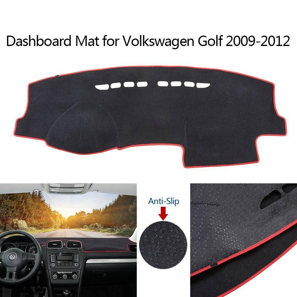 Изображение товара: Противоскользящий коврик для приборной панели для Volkswagen VW Golf MK5 MK6 2004-2012 с левым рулем