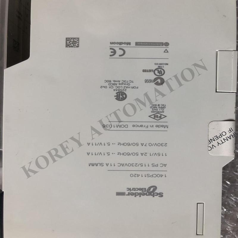 Изображение товара: Модуль источника питания SCHNEIDER PLC 140CPS11420, товары в хорошем состоянии, в наличии, оригинал