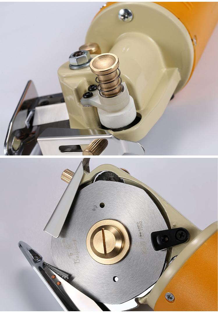 Изображение товара: Электрический циркулярный нож для резки одежды электрические ножницы BJ-70 кожа ткань бумага ручной резки ткани