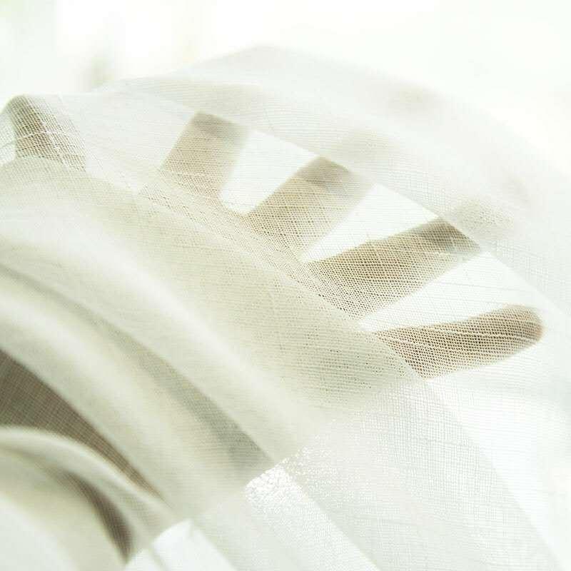 Изображение товара: Высококачественная Экологически чистая прозрачная белая вуаль Popangel для гостиной, Современная отделка из полиэстера, Белый Тюль