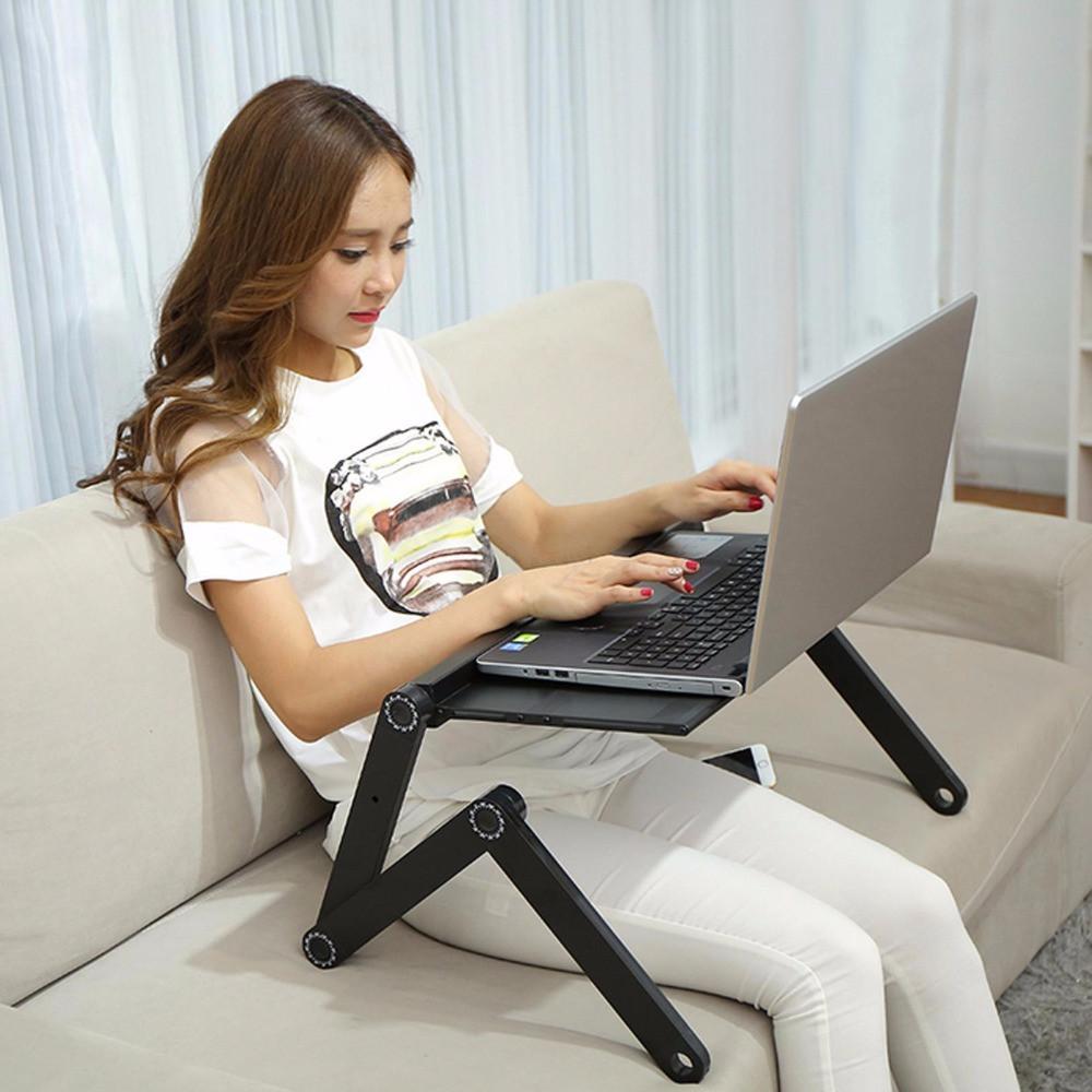 Изображение товара: Столик для ноутбука, складной, с вентилятором, регулируемый