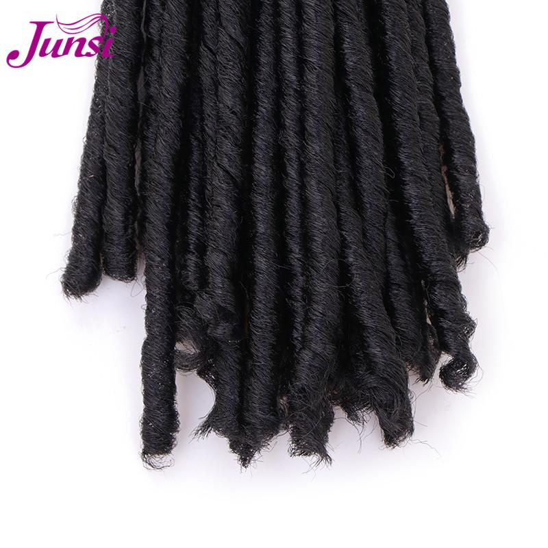 Изображение товара: 14 июня/упаковка локс кудрявые крючком косички волосы синтетические косички наращивание волос для женщин прически