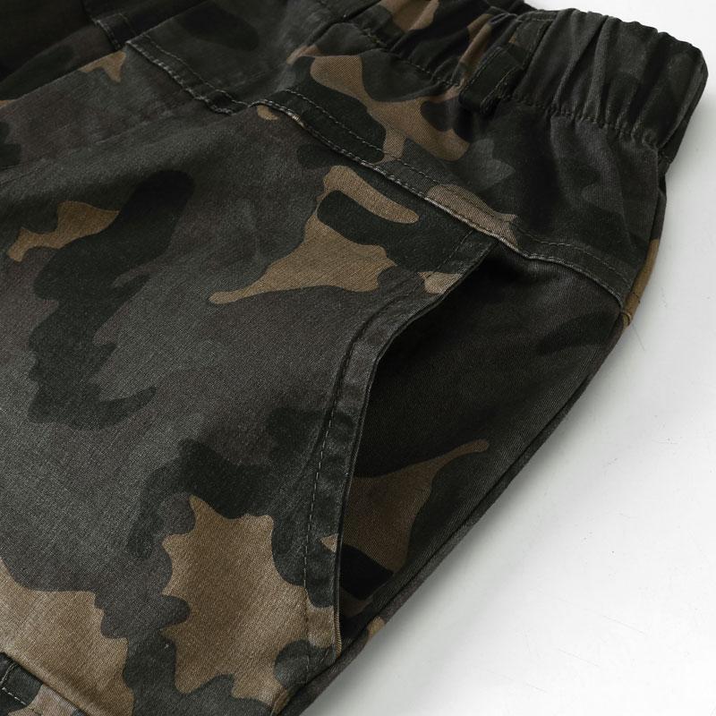 Изображение товара: DIIMUU камуфляжные брюки-карго для мальчиков повседневные брюки военные армейские камуфляжные брюки спортивные штаны для бега