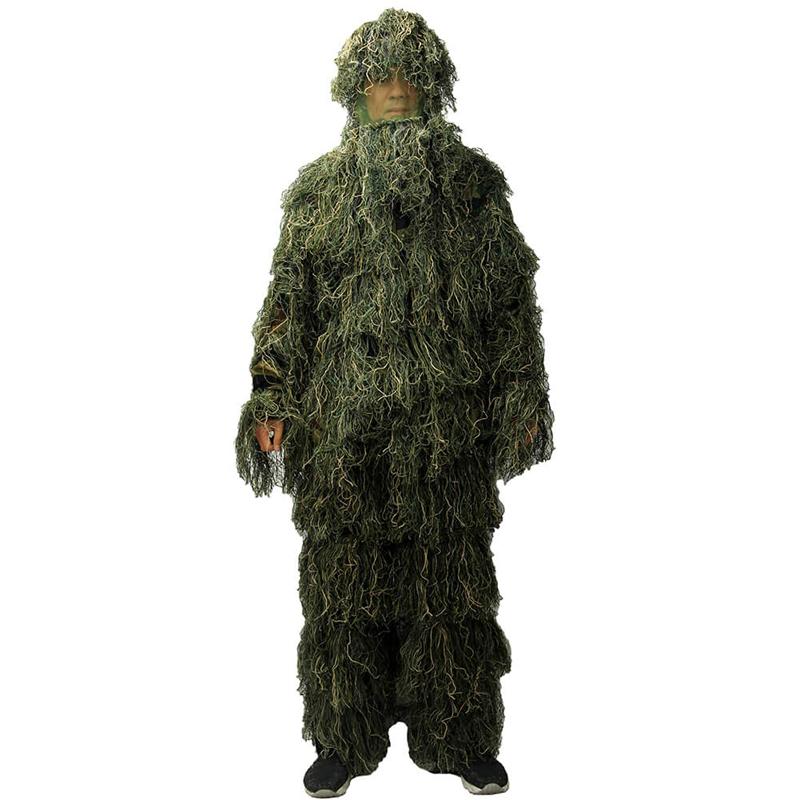 Изображение товара: Камуфляжный охотничий костюм, секретная охотничья одежда, снайперский костюм, невидимая накидка, армейская униформа для страйкбола