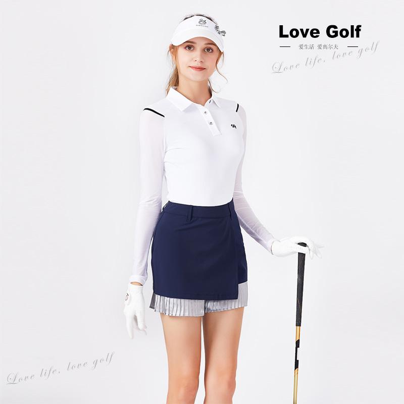 Изображение товара: Chivalric магазин LOVE GOLF SG0012 белая футболка для гольфа для спорта и отдыха дышащая быстросохнущая футболка для гольфа Бесплатная доставка