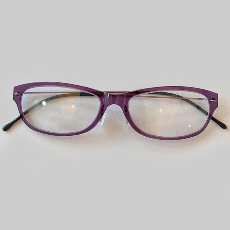 Изображение товара: Оправа для оптических очков для женщин и мужчин, небольшой прямоугольник, ультра-светильник, оправы для очков, брендовые Прозрачные Линзы для очков