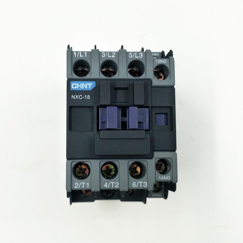 Изображение товара: CHINT Новый контактор переменного тока NXC-18 18A 1NO + 1NC катушки Напряжение AC220V 110V 380V 24V 36V 48V
