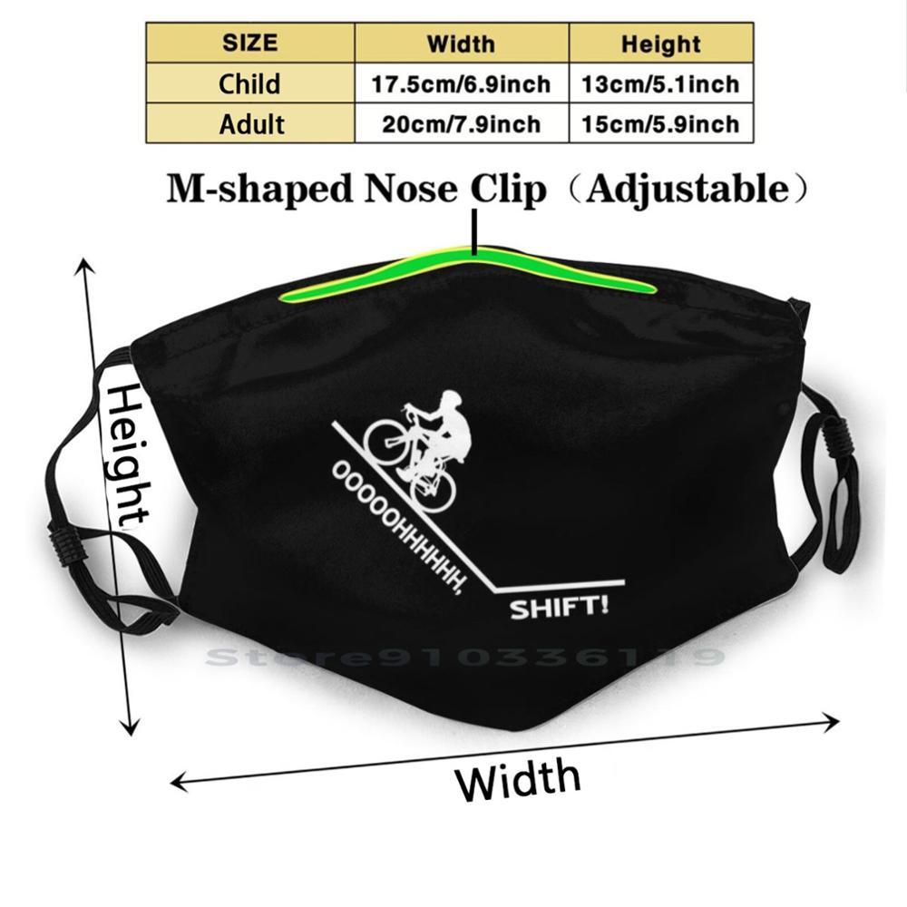 Изображение товара: Велоспорт дизайн анти-Пылевой фильтр смываемая маска для лица/детский велосипед Bicyclette идеи велосипед Тур дорожный велосипед курьера байкерские дорожного движения