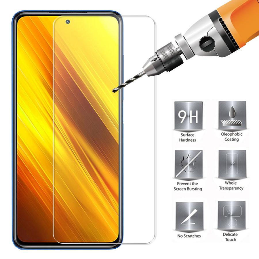 Изображение товара: 1 2 3 шт. защитное стекло на xiomi pocox3 pocophone poco x3 pocox 3 f2pro x 3 f 2 f2 pro pocophonex3 poкоф2 pro Защитная пленка для экрана телефона