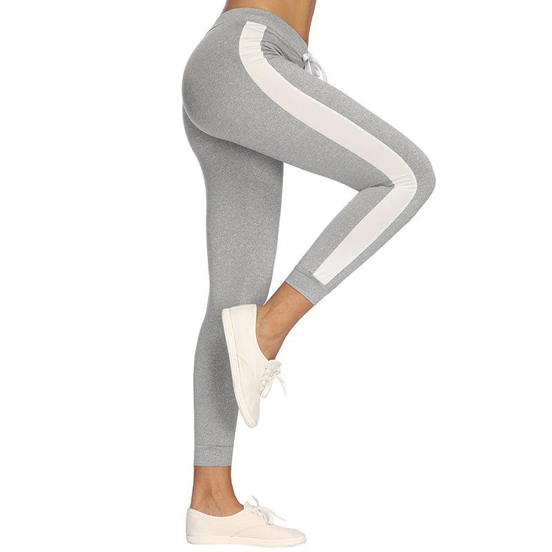 Изображение товара: Новинка, спортивные брюки для фитнеса, спортивная одежда для женщин, повседневные спортивные штаны для бега, танцев, обтягивающие спортивные штаны, тренировочные брюки 2020