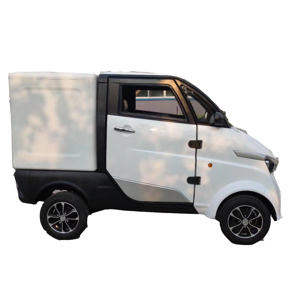 Изображение товара: 4-колесный Электромобиль, грузовой фургон, грузовой автомобиль с доставкой еды, грузовая тележка с логистикой EEC
