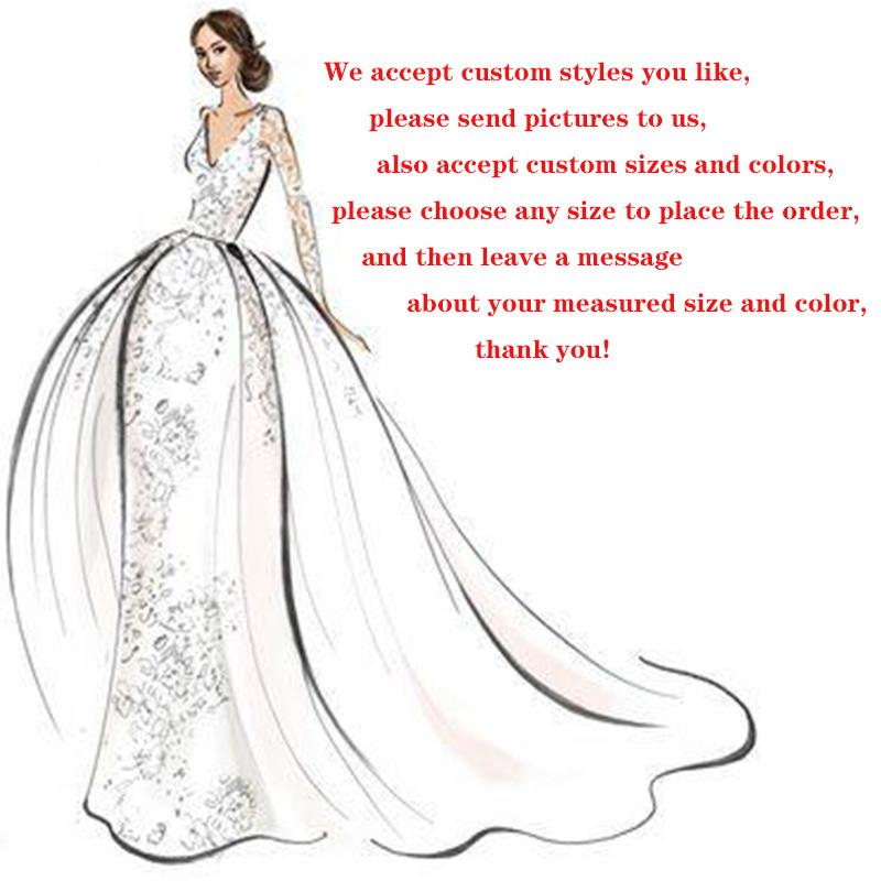 Изображение товара: Платье свадебное с длинными рукавами, кружевной аппликацией и шлейфом, 2020