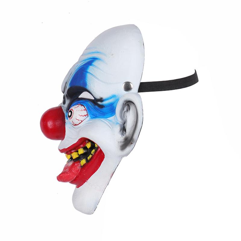 Изображение товара: Маска клоуна на Хэллоуин, смешная страшная 3D маска клоуна из ПУ вечерние, косплей, ужасная маска, реквизит для костюма, 2020