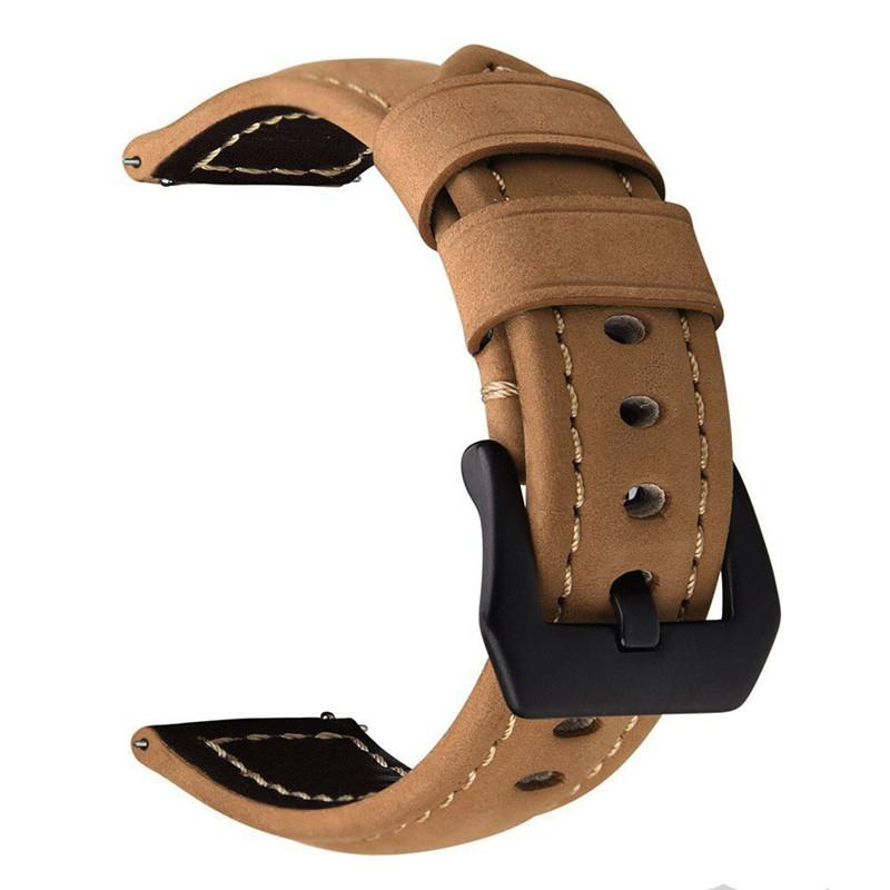 Изображение товара: Кожаный ремешок для Amazfit GTR 2 GTR2, спортивный браслет для смарт-часов Huami Amazfit GTR47, наручный браслет, ремешок