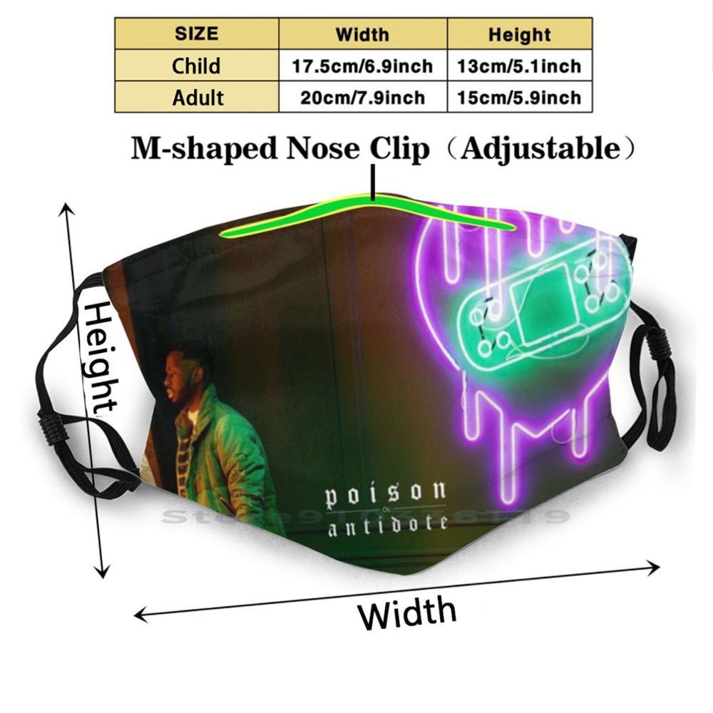 Изображение товара: Dadasprint многоразовые Pm2.5 фильтр DIY маска для рта дети dadu яд антидот Gims Plk Rk Zola Jul Ninho Gambi Eva Queen Aya