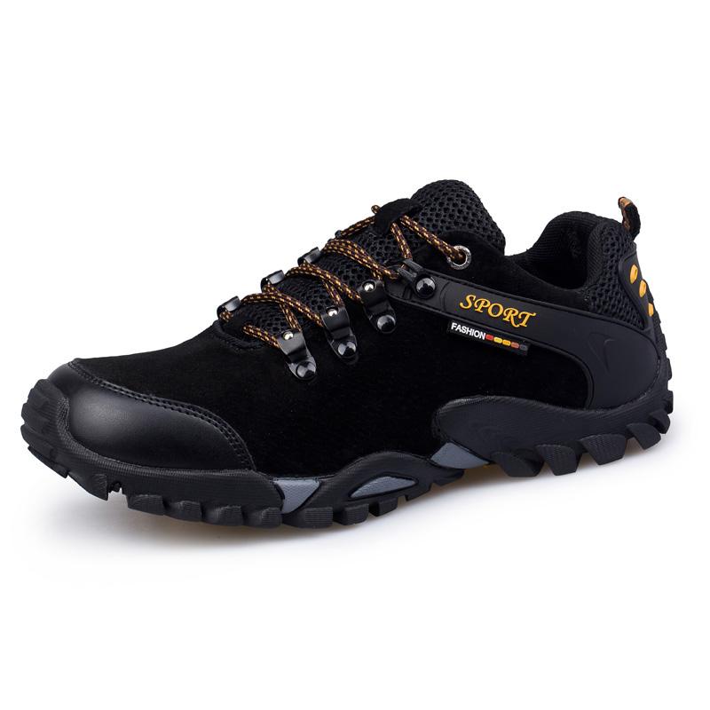 Изображение товара: 2020 натуральная кожа походная обувь мужские уличные треккинговые кроссовки осень-зима горные ботинки уличные мужские ботинки для альпинизма