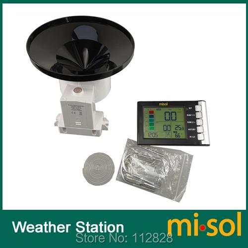 Изображение товара: Датчик дождя misol, ЖК-дисплей, измерение температуры и влажности