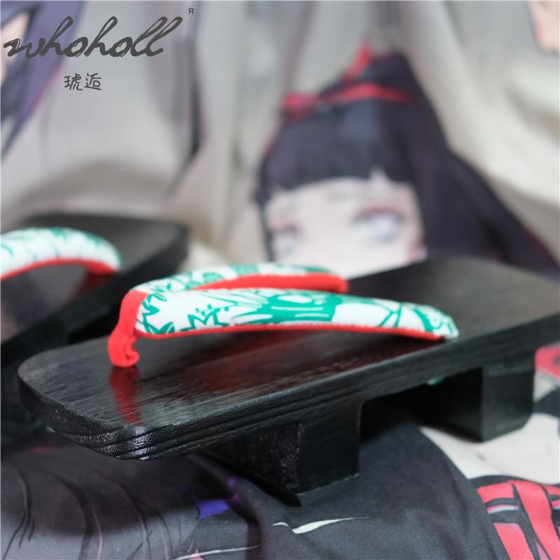 Изображение товара: Оптовая продажа, сабо, японские шлепанцы Geta, летняя мужская женская обувь для косплея Samurai, женская обувь Шлепанцы въетнамки 48