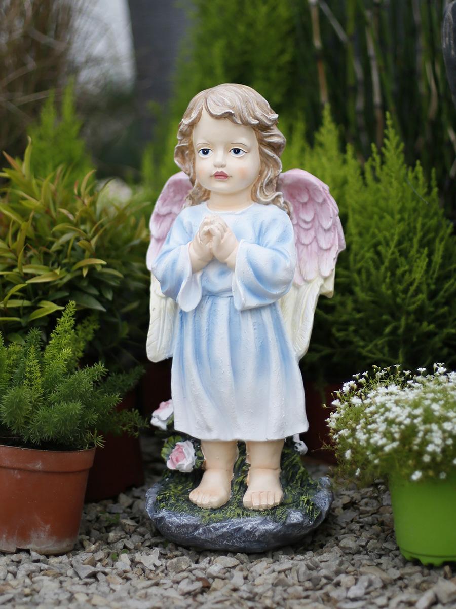 Изображение товара: Европейский творческий милый ангел девушка цемент украшения открытый двор скульптура ремесла дома гостиной настольные статуэтки украшения