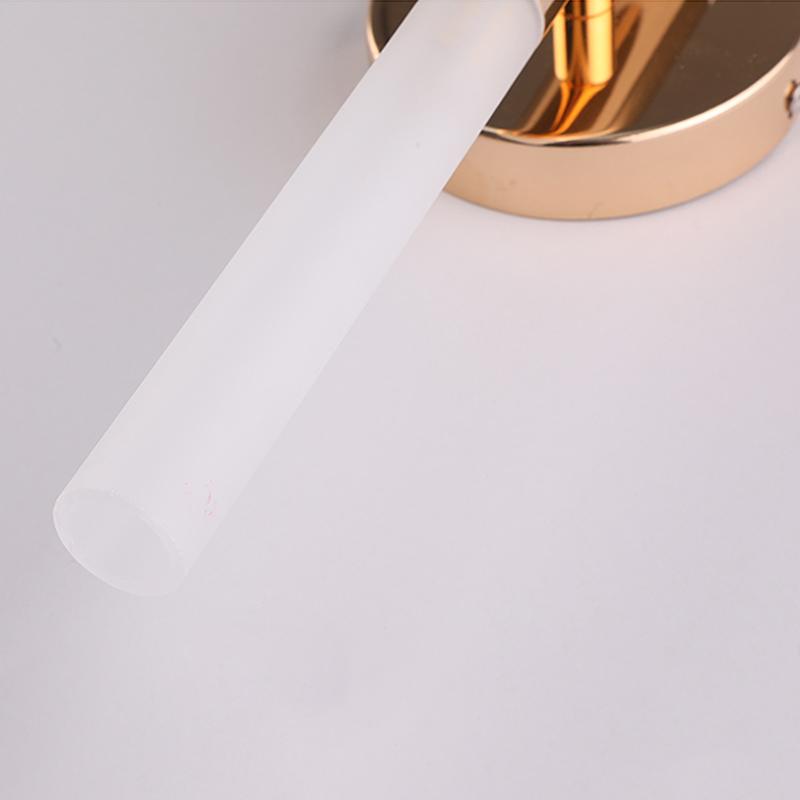 Изображение товара: Светодиодный настенный светильник Jmzm Nordic, медное зеркало, передняя лампа, спальня, ванная, прикроватная, гостиная, столовая, Золотой декоративный настенный светильник
