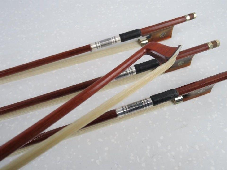 Изображение товара: Прочная Профессиональная круглая палочка из бразильского дерева 4/4 лук для скрипки