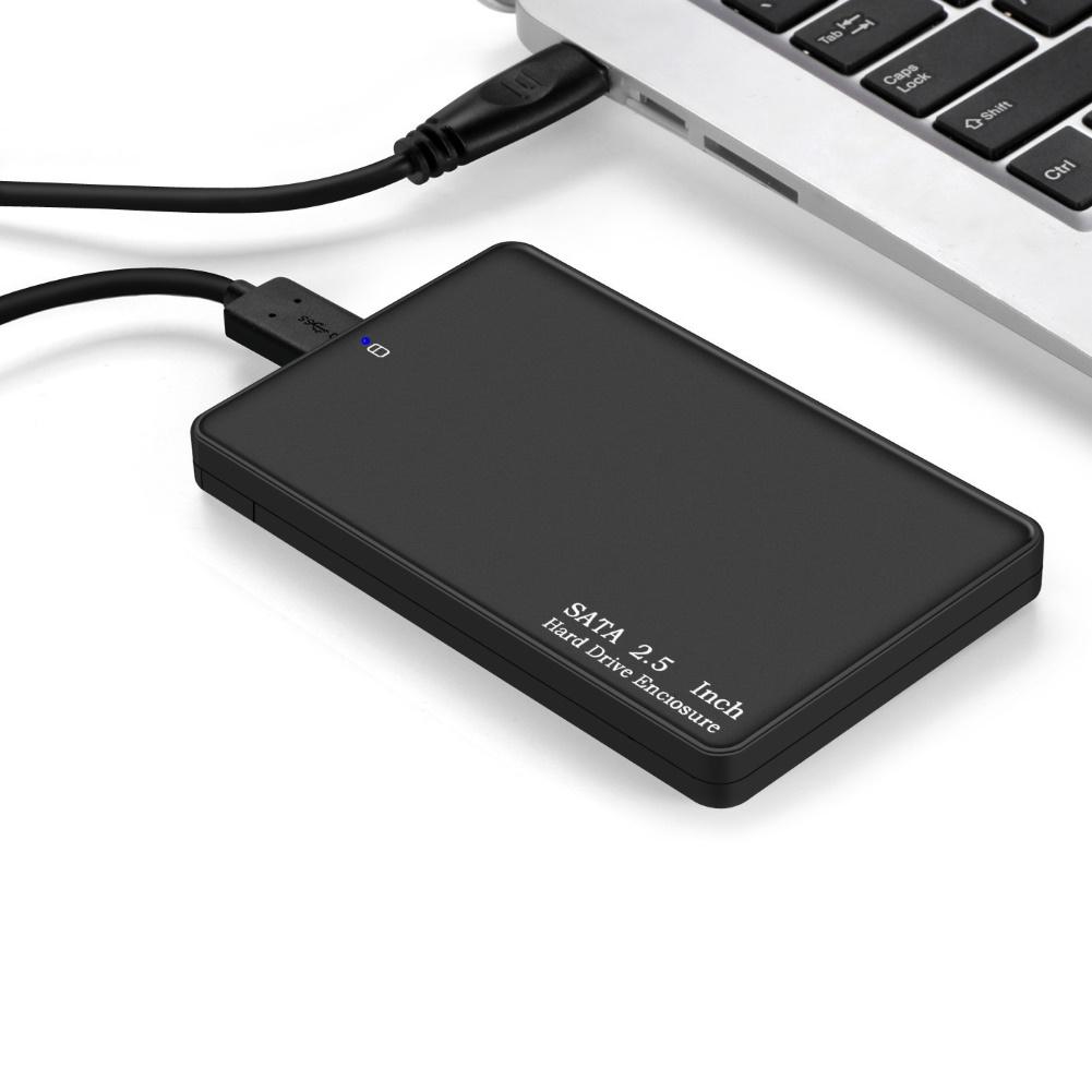 Изображение товара: USB3 2,5 дюймов жесткого диска SATA HDD чехол Корпус SSD Внешний жесткий диск чехол Коробка для ПК Внешний жесткий диск 1 ТБ 2 ТБ