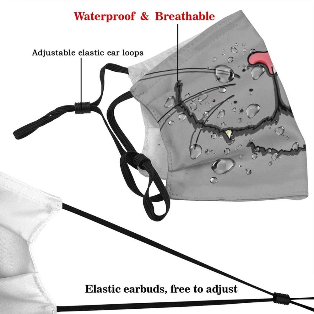 Изображение товара: Nosy кошка в сером рот для взрослых детей моющаяся забавная маска для лица с фильтром Nosy Snout Schrodinger Schroedinger Box Cat Kitty Snub