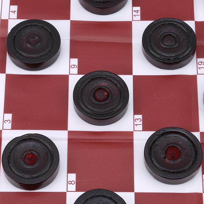 Изображение товара: Дорожный игровой набор, Международная Шахматная Складная магнитная доска, домашняя игра, Новый Винтажный складной магнитный подарок из смолы