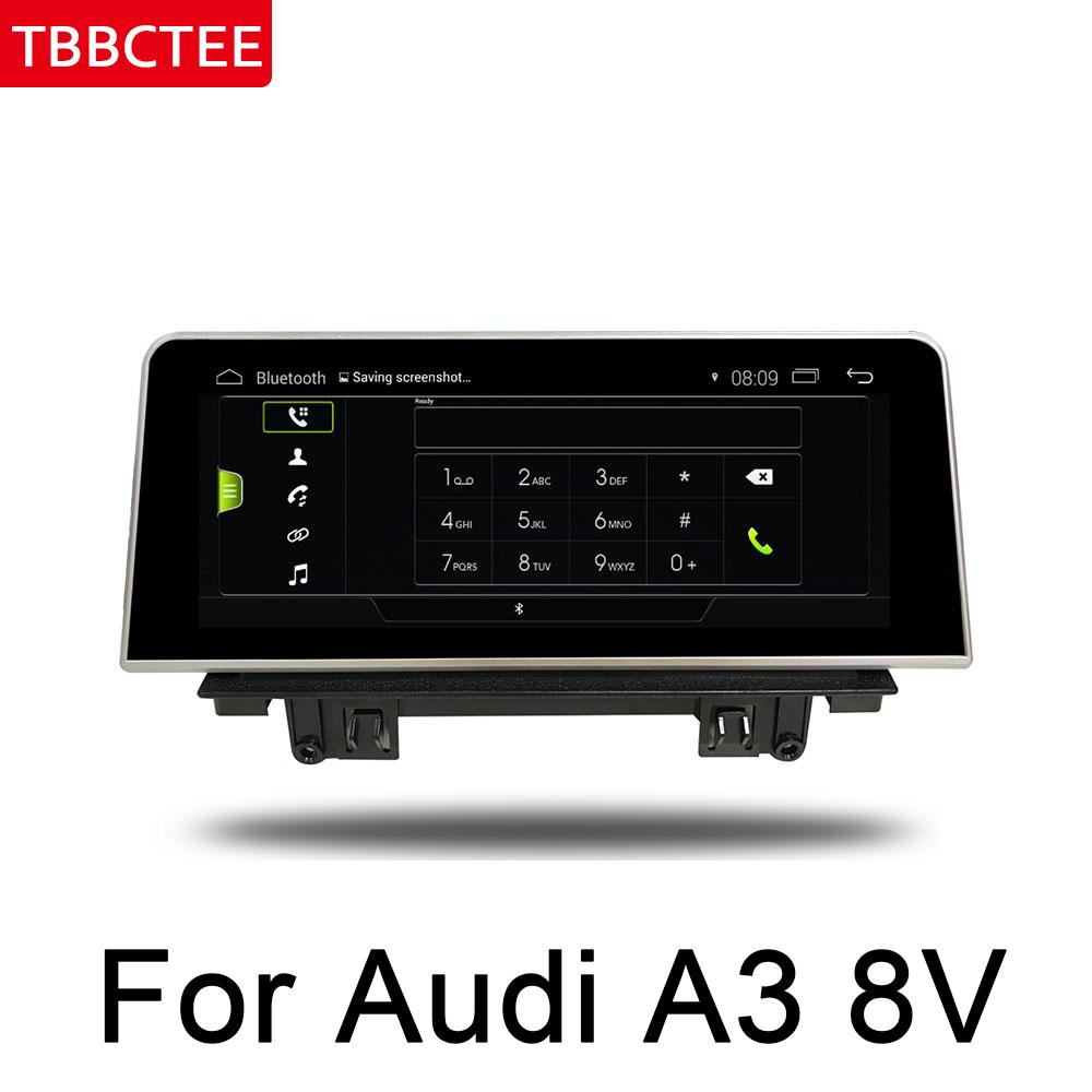 Изображение товара: Автомобильный сенсорный экран для Audi A3 8 в 2014 ~ 2018 MMI Android Радио Аудио мультимедийный плеер стерео дисплей навигация GPS навигация карта WIFI