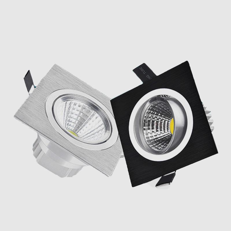 Изображение товара: Затемняемый Встраиваемый светодиодный светильник 7 Вт 9 Вт 12 Вт 15 Вт COB светодиодный точечные потолочные светильники AC110-240V светодиодный потолочный светильник для внутреннего освещения