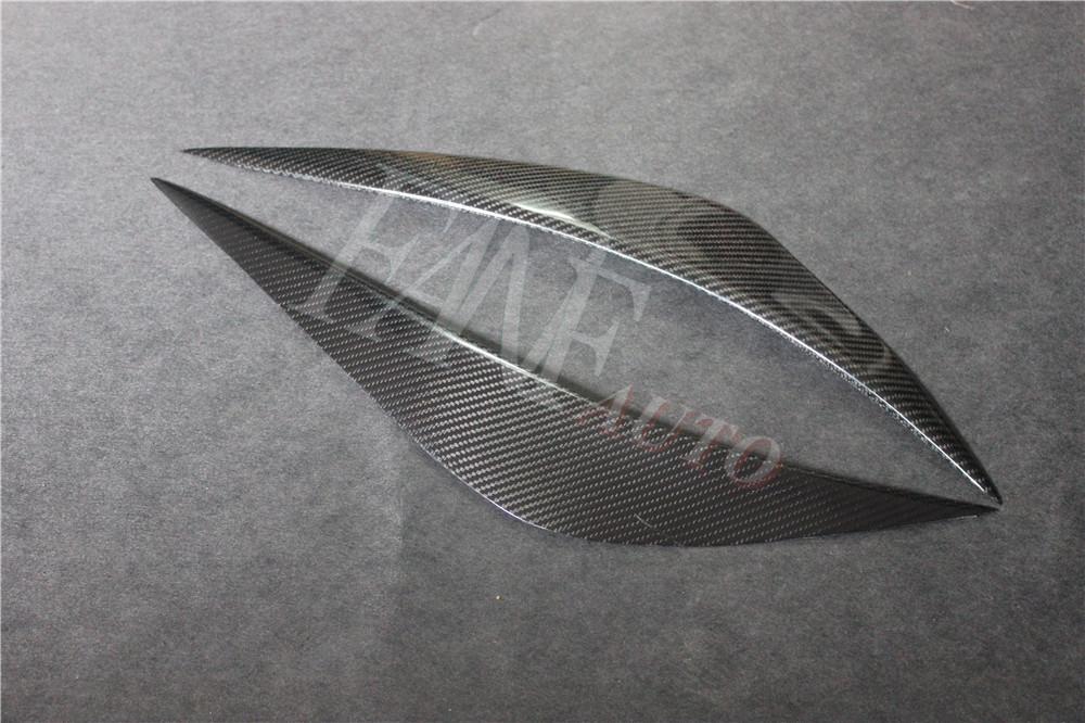 Изображение товара: Чехол для передней фары из углеродного волокна, веки для бровей для Subaru Legacy Liberty 2009-2012