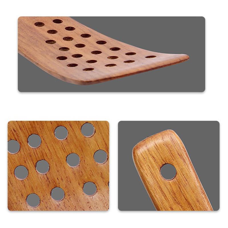 Изображение товара: Деревянная лопатка, лопатка для кухни для антипригарная сковорода для жарки, Ложки Посуда, деревянная кухонная посуда, кухонная посуда, кухонные принадлежности
