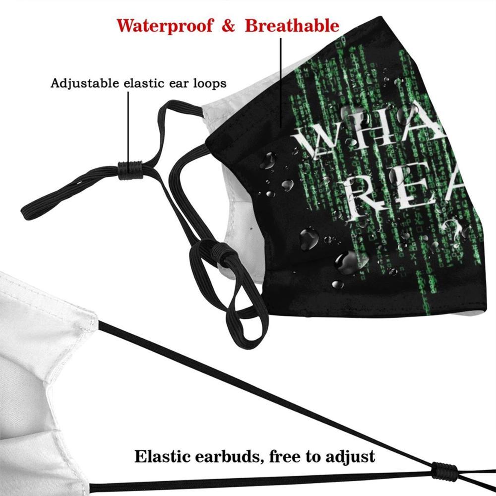Изображение товара: Что на самом деле? Смешная моющаяся маска для лица для взрослых и детей с фильтром Матрица для пробуждения Despierta Matrix