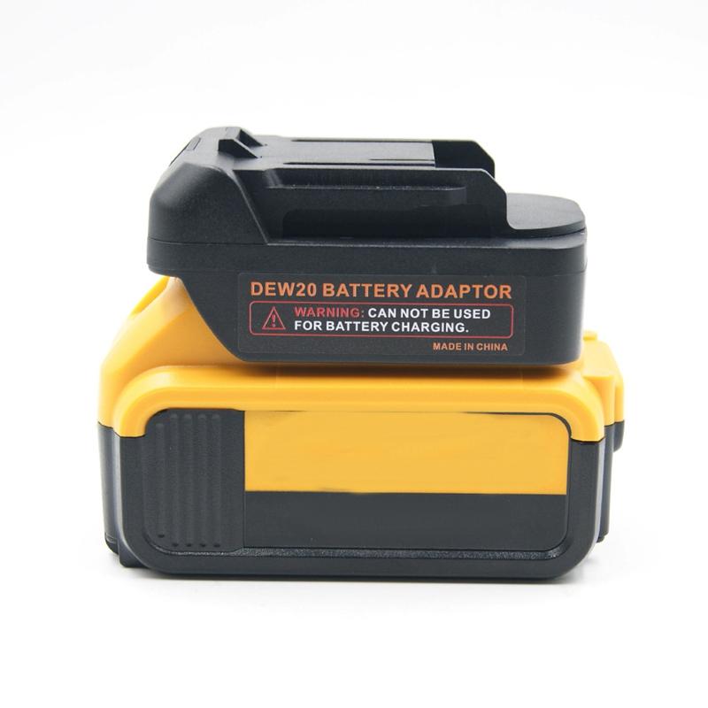 Изображение товара: Адаптер батареи для Dewalt DCB200 DCB205 литий-ионный аккумулятор для Milwaukee M18 адаптер батареи преобразователь тока