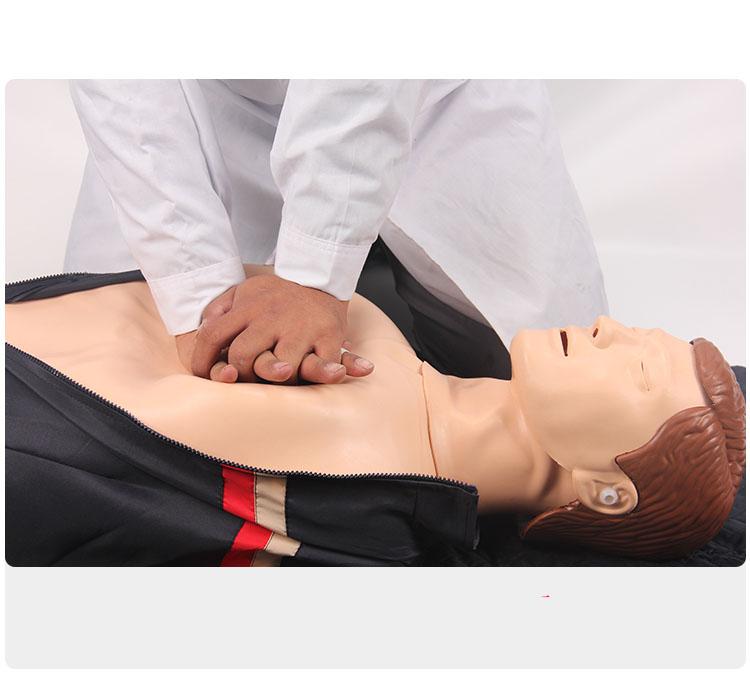 Изображение товара: Тренировочный манекен для груди 70x22x34 см, профессиональный манекен для ухода за здоровьем, медицинская модель, первая помощь