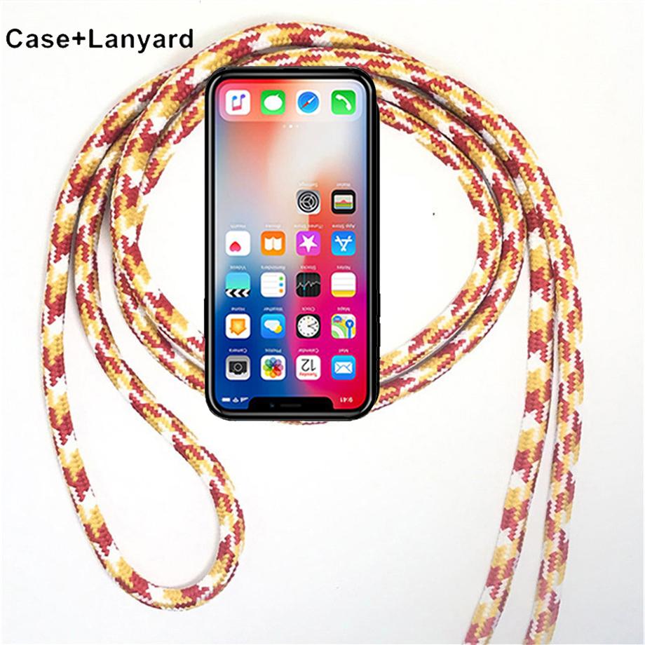 Изображение товара: Чехол для телефона Lanyard для Alcatel 1SE 3C 2018 2020 5058Y One Touch Pixi 3 4 5017D 5019D 4027, чехол-подвеска для троса