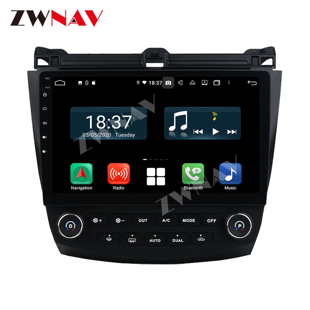 Изображение товара: 128 ГБ Carplay Android 10 экран плеер для Honda Accord 7 2003 2004 2005 2006 2007 GPS авто аудио радио музыка стерео головное устройство